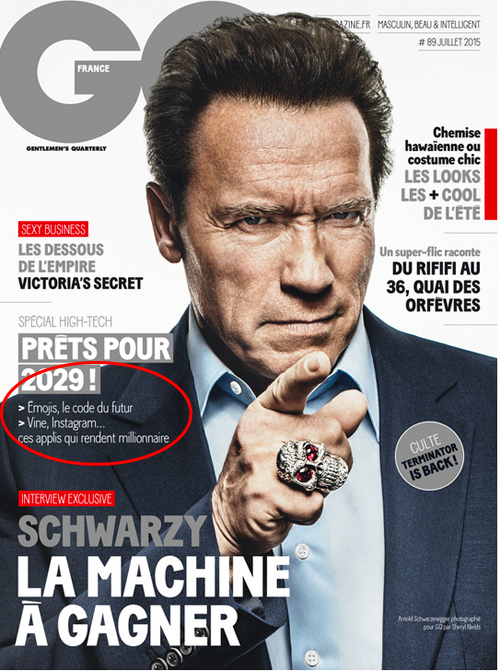 GQ Magazine Juillet 2015